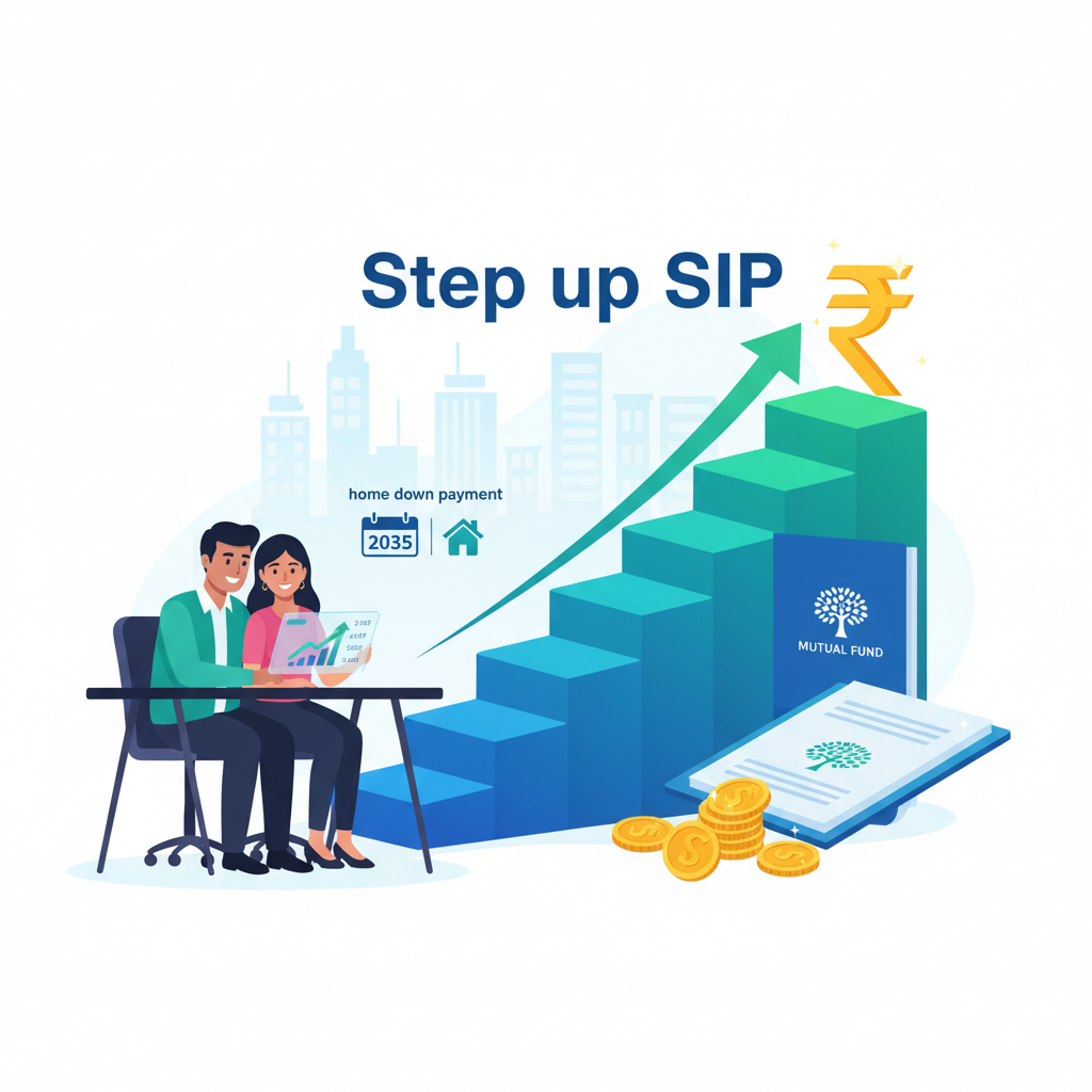 Step up SIP calculator: Reach ₹1 Crore for home down payment 2035