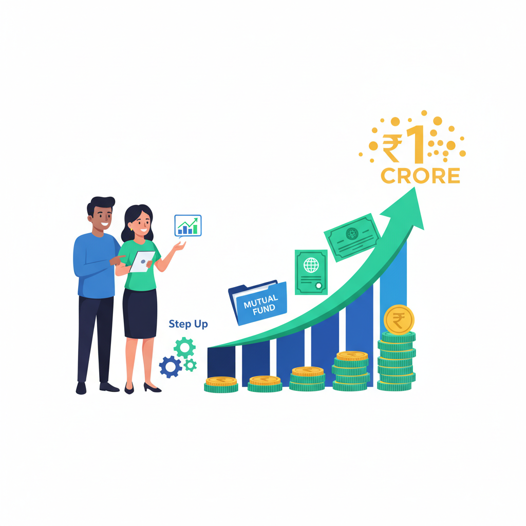 Step Up SIP Calculator: Reach your ₹1 Crore goal faster with rising income