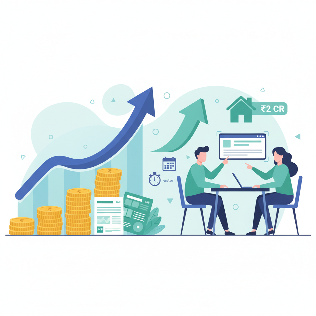 Step Up SIP Calculator: Reach Your ₹2 Crore Home Down Payment Faster