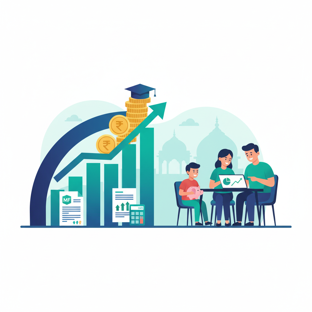 Step Up SIP Calculator: Reach Your Child's ₹50 Lakh Education Goal?