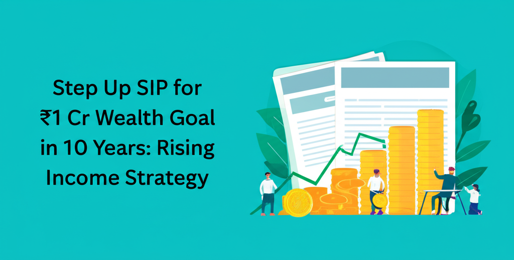 Step Up SIP for ₹1 Cr Wealth Goal in 10 Years: Rising Income Strategy