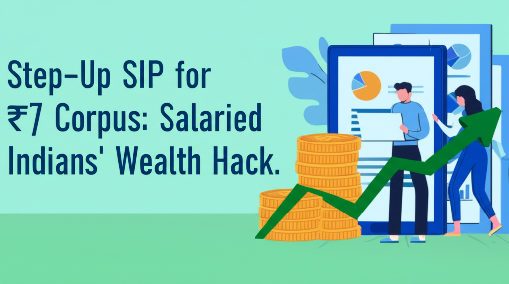 Step-Up SIP for ₹7 Cr Corpus: Salaried Indians' Wealth Hack.