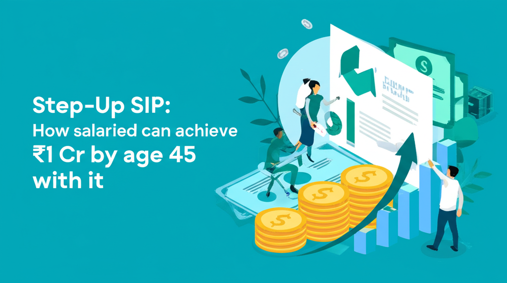 Step-Up SIP: How salaried can achieve ₹1 Cr by age 45 with it