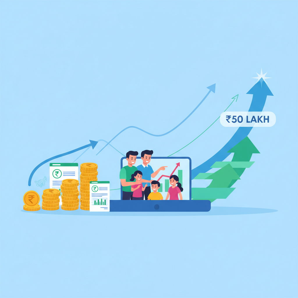 Step up SIP: How to reach your ₹50 Lakh goal with increasing income?
