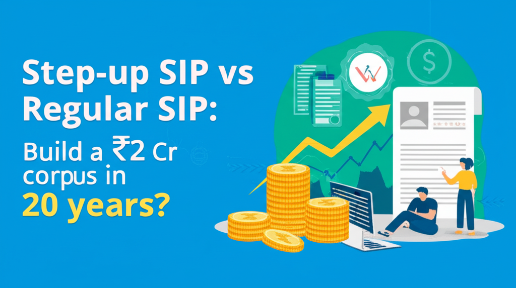 Step-up SIP vs Regular SIP: Build a ₹2 Cr corpus in 20 years?