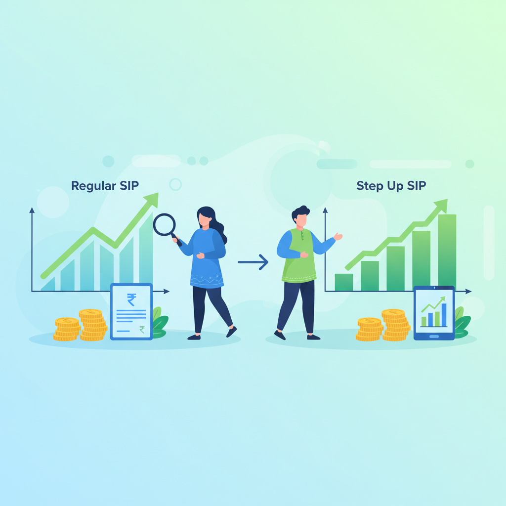 Step Up SIP vs Regular SIP: Which Gives Better Mutual Fund Returns?