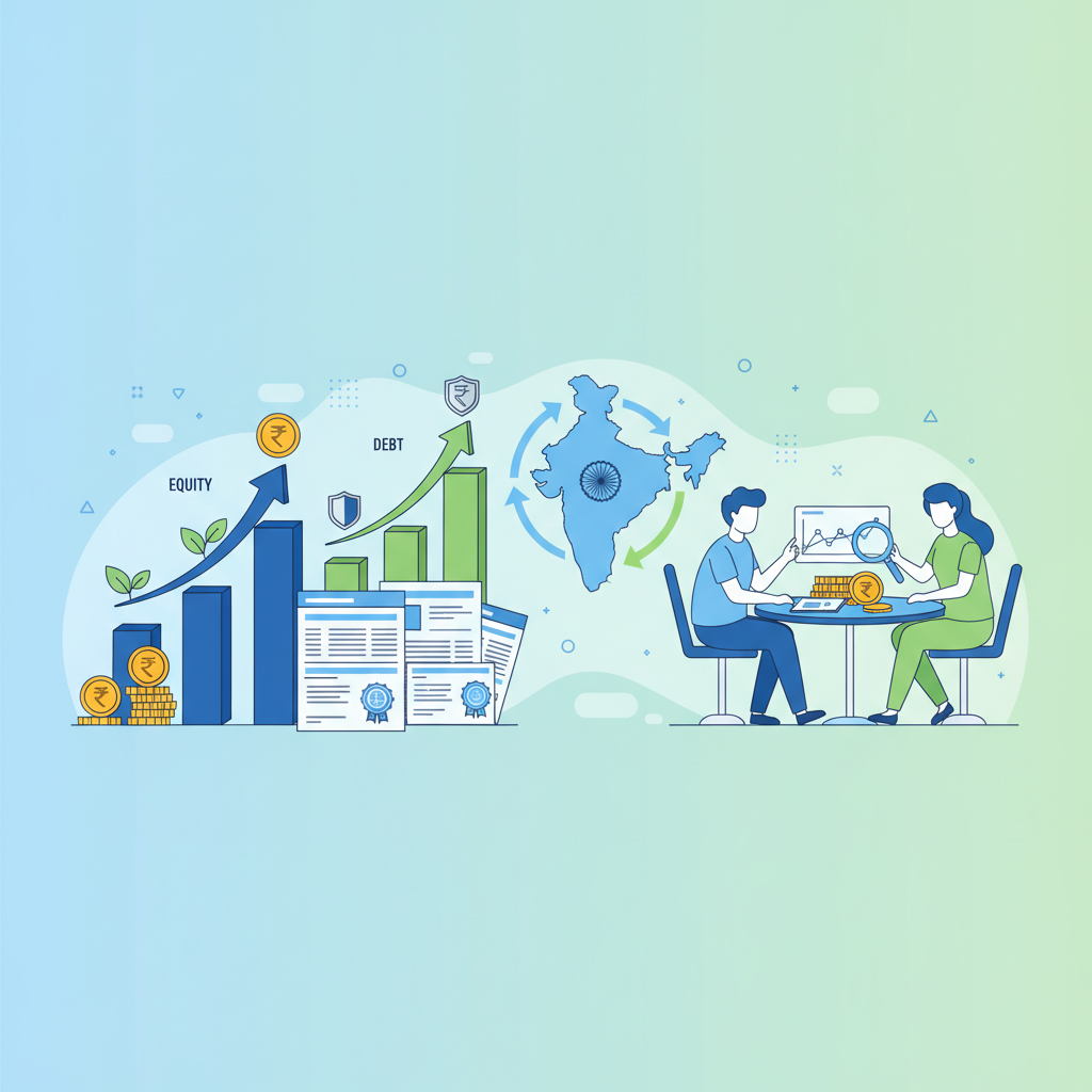 Top 5 Mutual Fund Returns: Equity vs Debt Over 5 Years in India