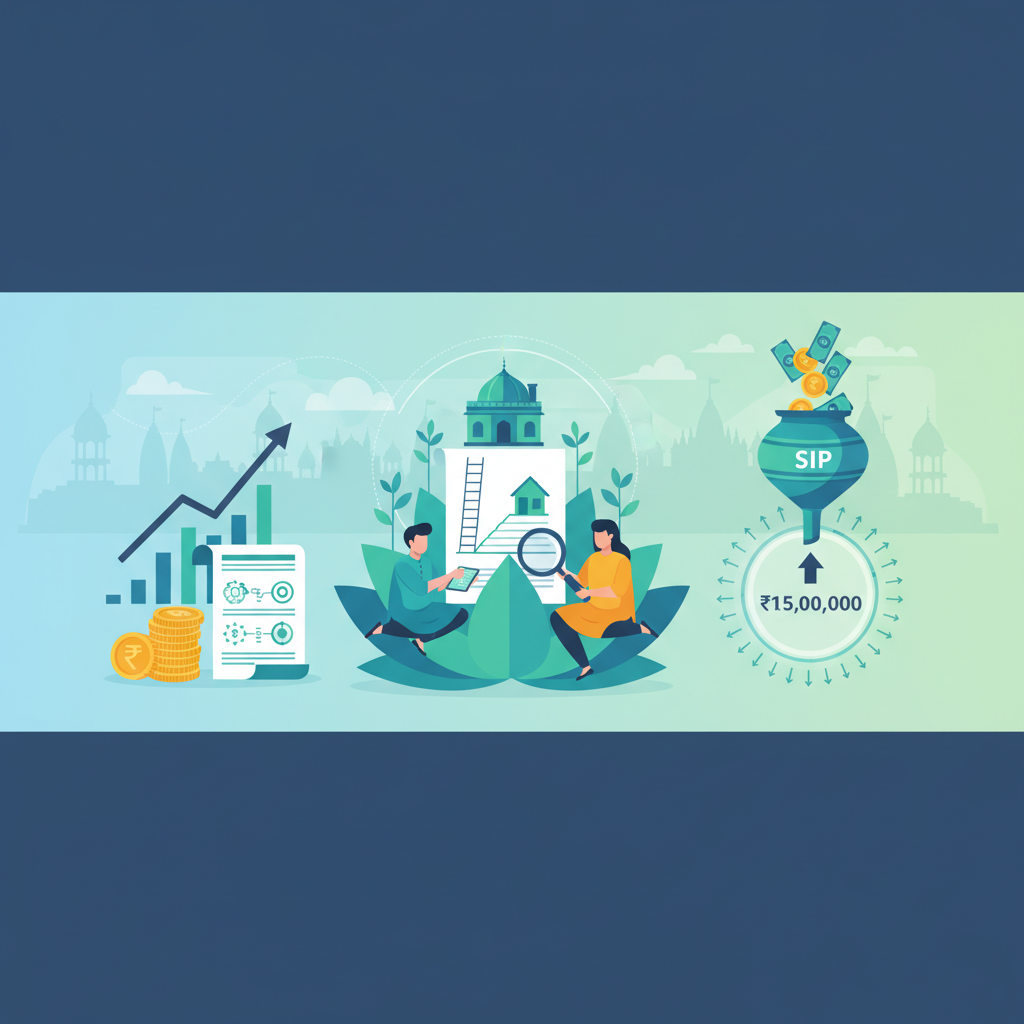 Varanasi Home Down Payment: Calculate SIP for ₹15 Lakh Mutual Fund Returns | SIP Plan Calculator