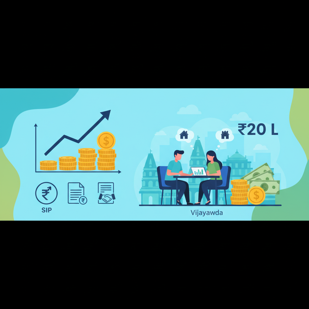 Vijayawada: Plan Your ₹20 Lakh Home Down Payment with a SIP Calculator.