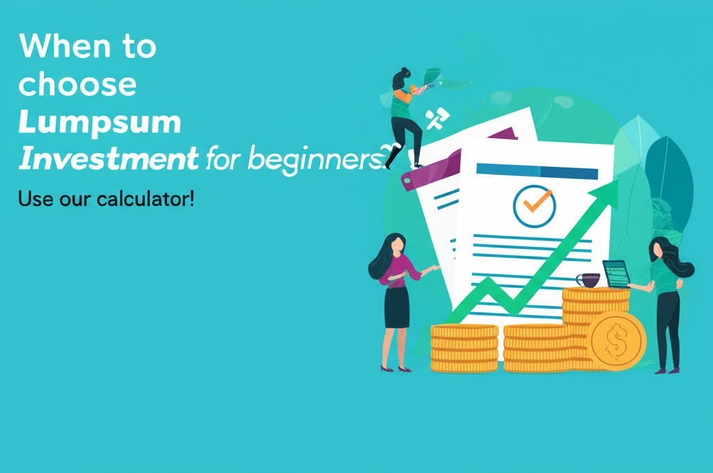 When to choose Lumpsum investment for beginners? Use our calculator!