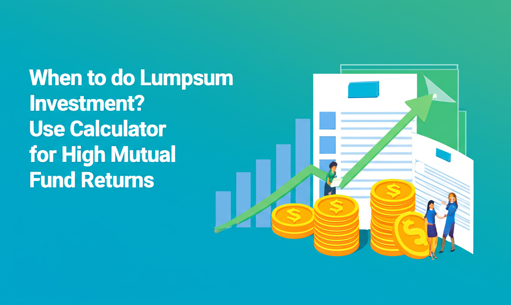 When to do Lumpsum Investment? Use Calculator for High Mutual Fund Returns.