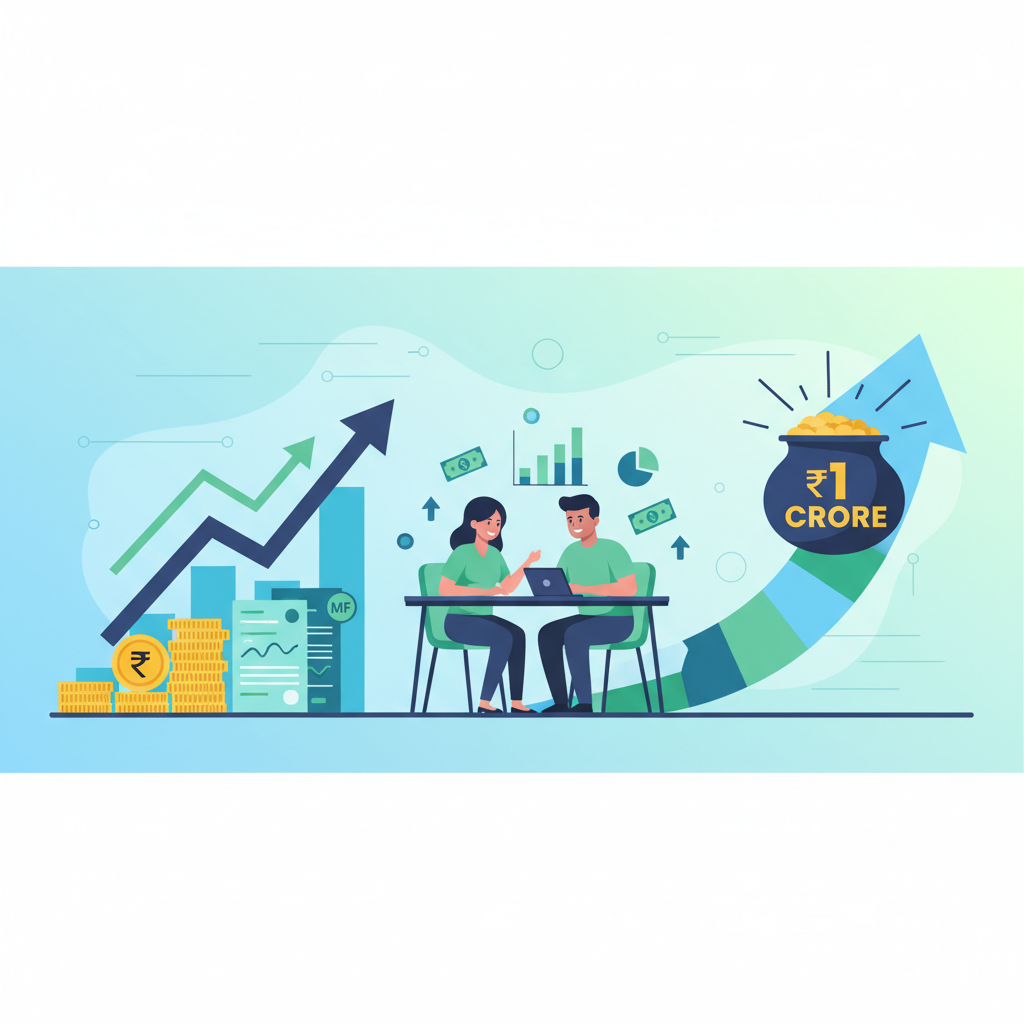 10 साल में म्युचुअल फंड निवेश से ₹1 करोड़ की वेल्थ कैसे बनाएं?