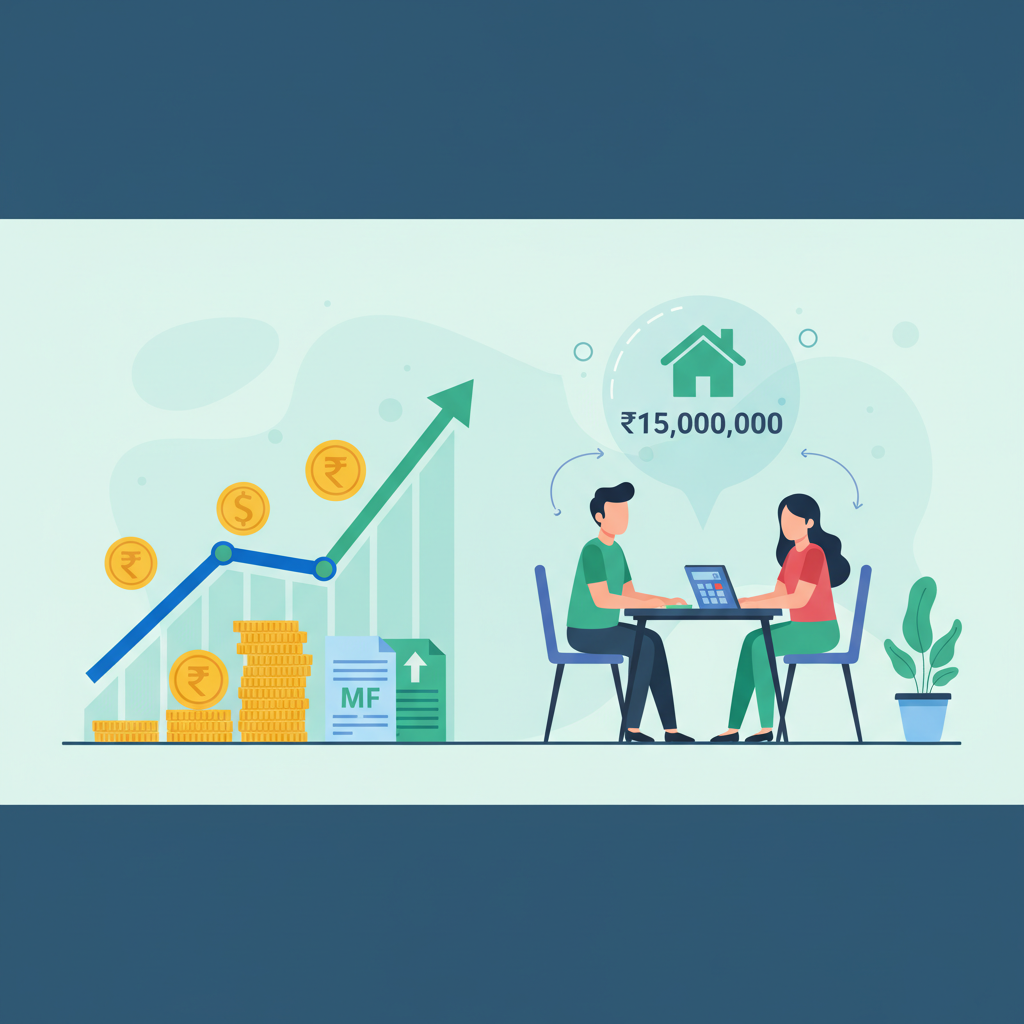 घर का डाउन पेमेंट: ₹15 लाख के लिए SIP कैलकुलेटर कैसे यूज़ करें?