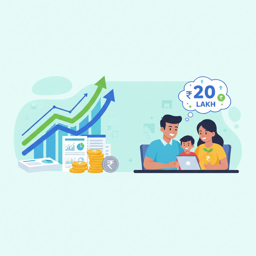 बच्चे की पढ़ाई के लिए ₹20 लाख जुटाने को SIP कैसे प्लान करें?