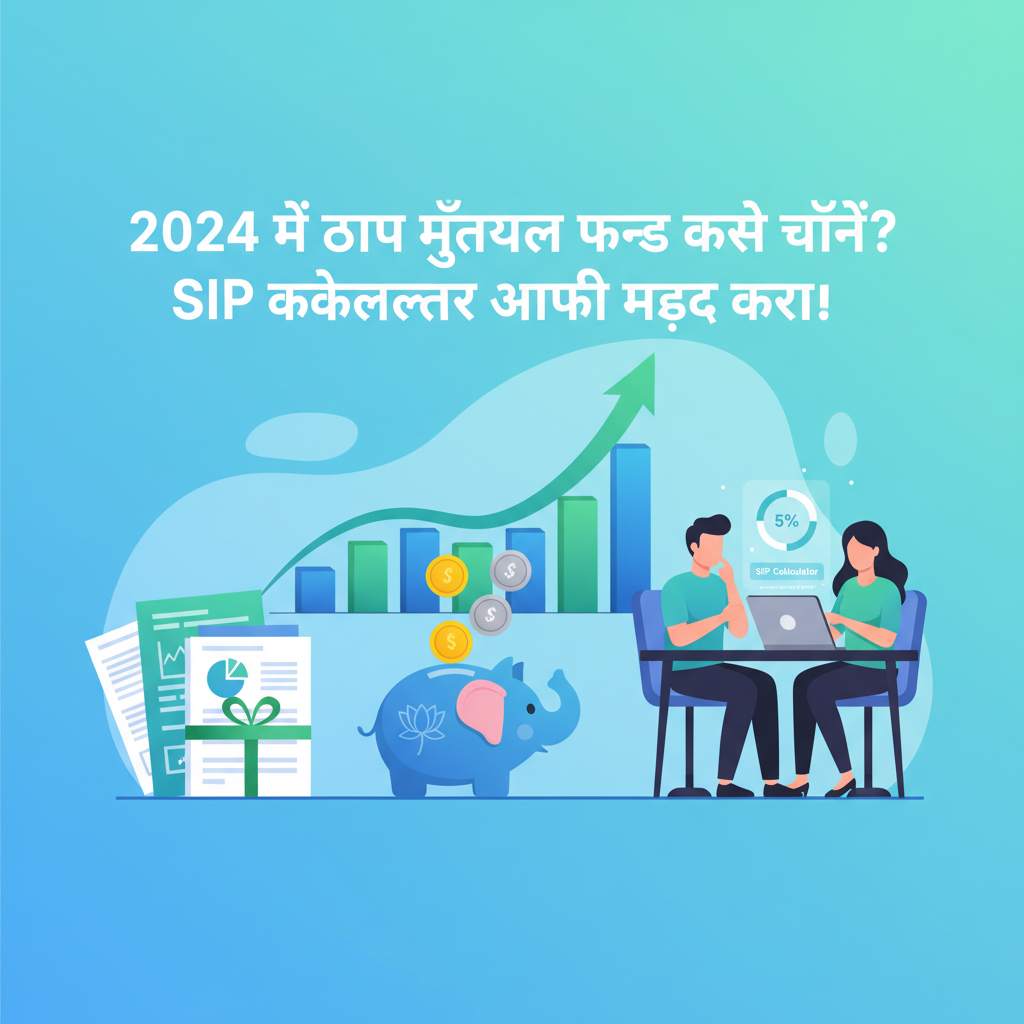 2024 में टॉप म्यूचुअल फंड कैसे चुनें? SIP कैलकुलेटर आपकी मदद करेगा।