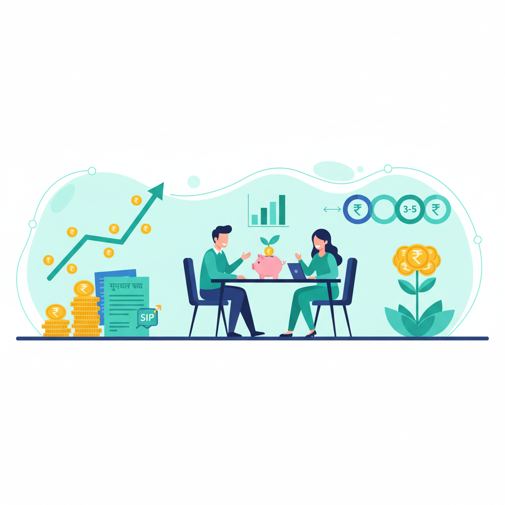 3-5 साल के छोटे लक्ष्यों के लिए म्युचुअल फंड में कैसे निवेश करें?