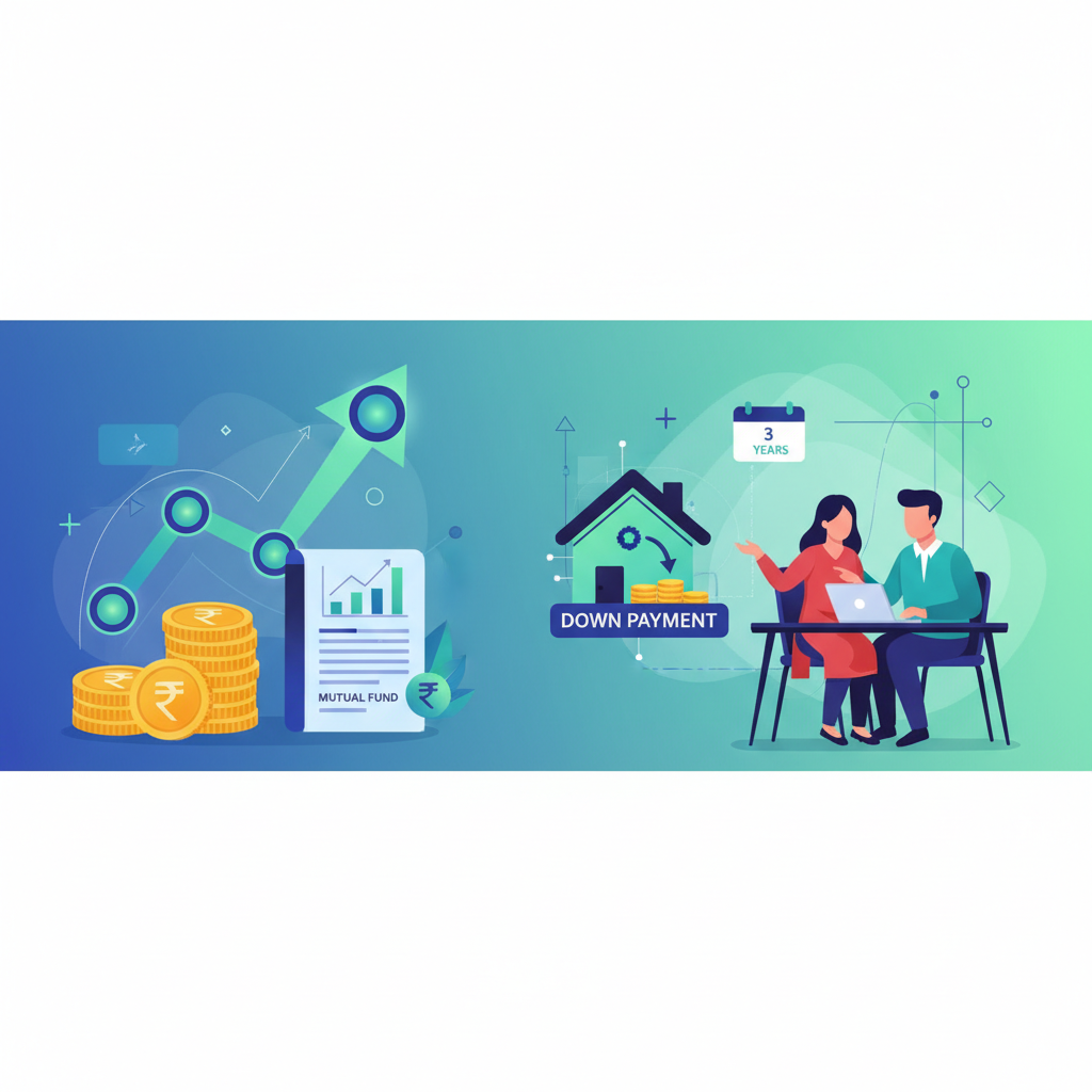 3 साल में घर के डाउन पेमेंट के लिए म्युचुअल फंड में कितना निवेश करें?