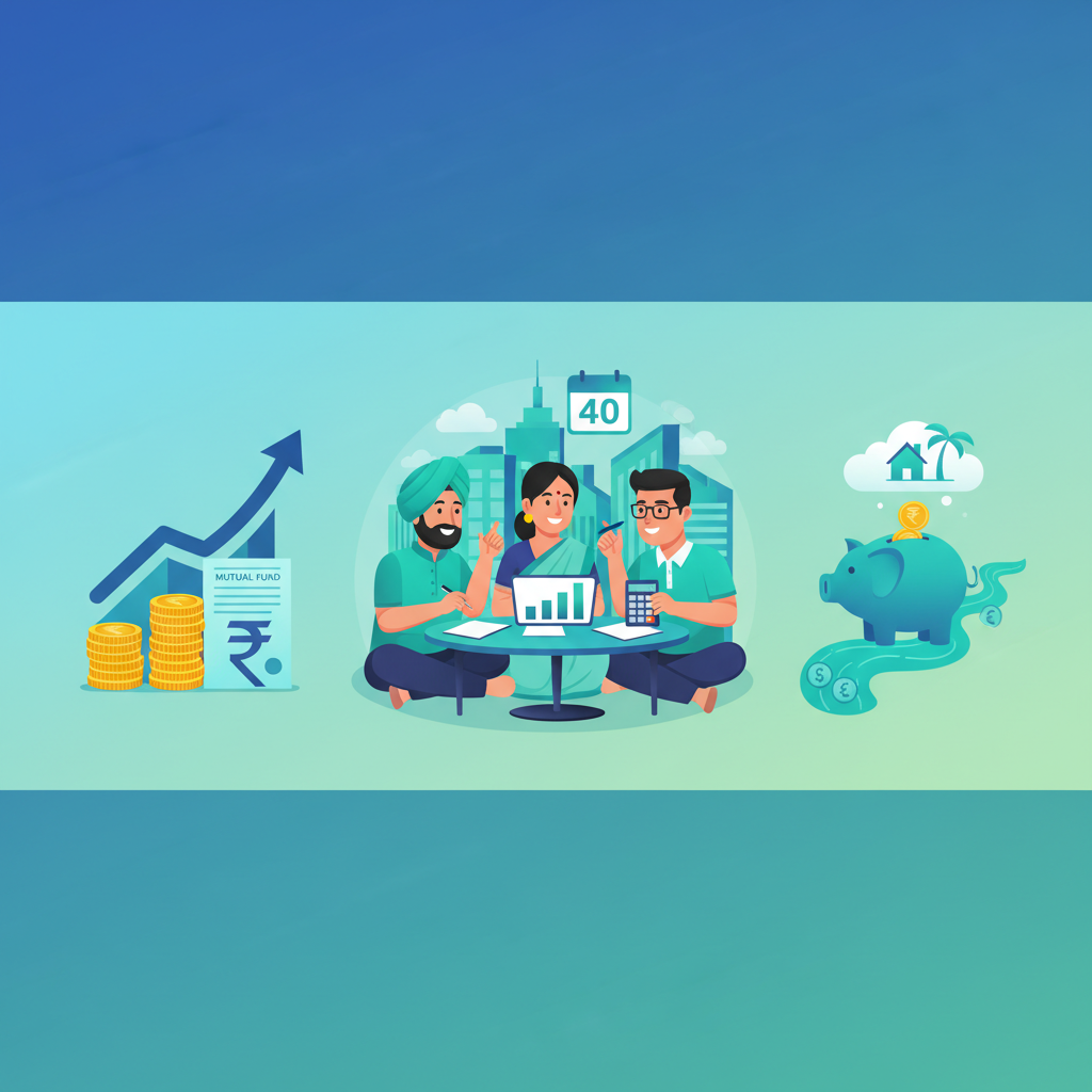 40 की उम्र में रिटायर होने के लिए कितनी SIP करनी होगी?
