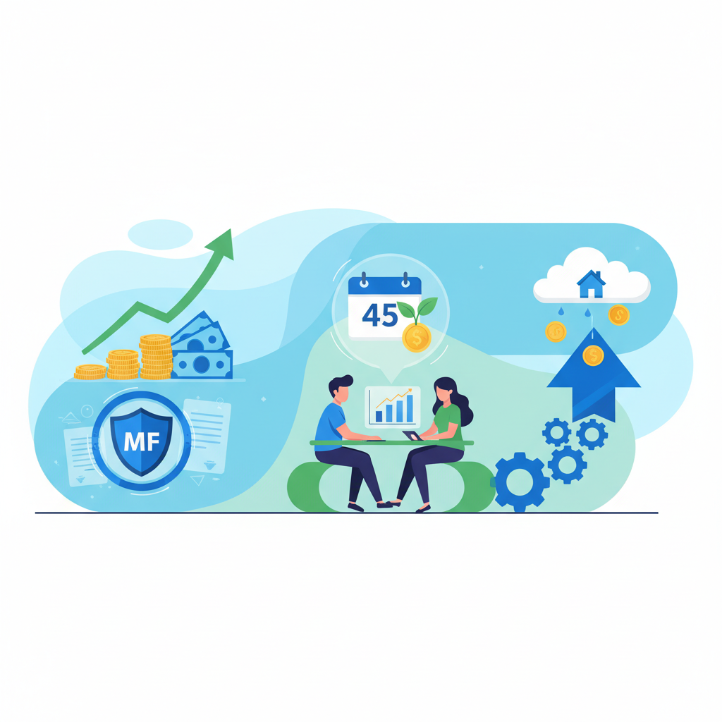 45 में रिटायर होने के लिए SIP कैलकुलेटर: कितनी बचत करें?