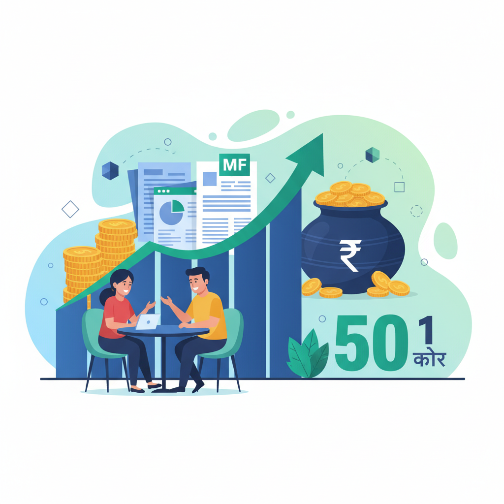 50 की उम्र में रिटायरमेंट? ₹1 करोड़ के लिए कितना SIP चाहिए?