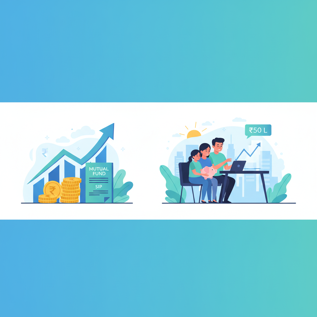 बच्चे की उच्च शिक्षा के लिए ₹50 लाख का लक्ष्य, SIP कैलकुलेटर से बनाएं रणनीति।