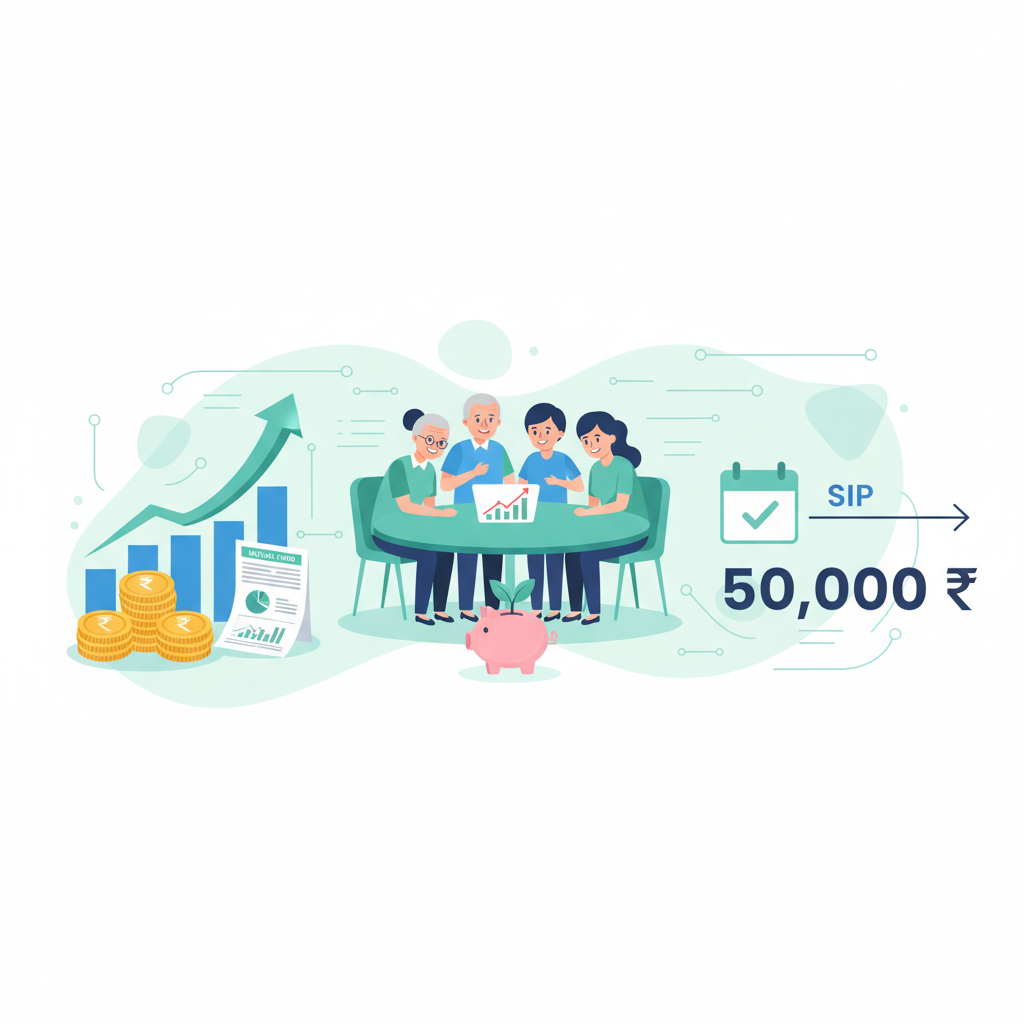 रिटायरमेंट पर ₹50,000 मासिक आय के लिए कितनी SIP चाहिए?