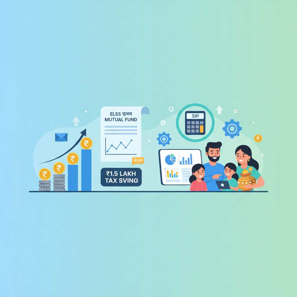 ELSS म्युचुअल फंड: ₹1.5 लाख टैक्स बचाने का सबसे आसान तरीका। | SIP Plan Calculator