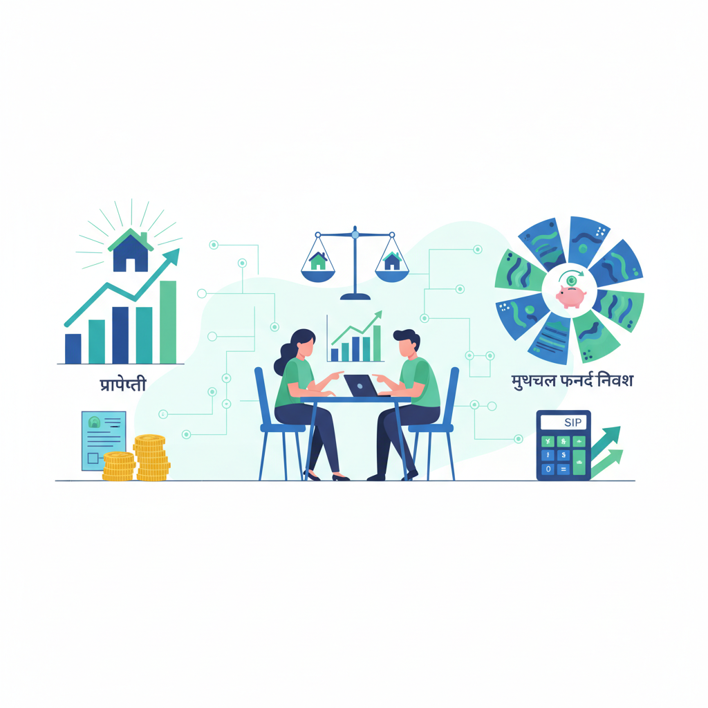 प्रॉपर्टी या म्युचुअल फंड निवेश: कौन देगा बेहतर रिटर्न? | SIP Plan Calculator