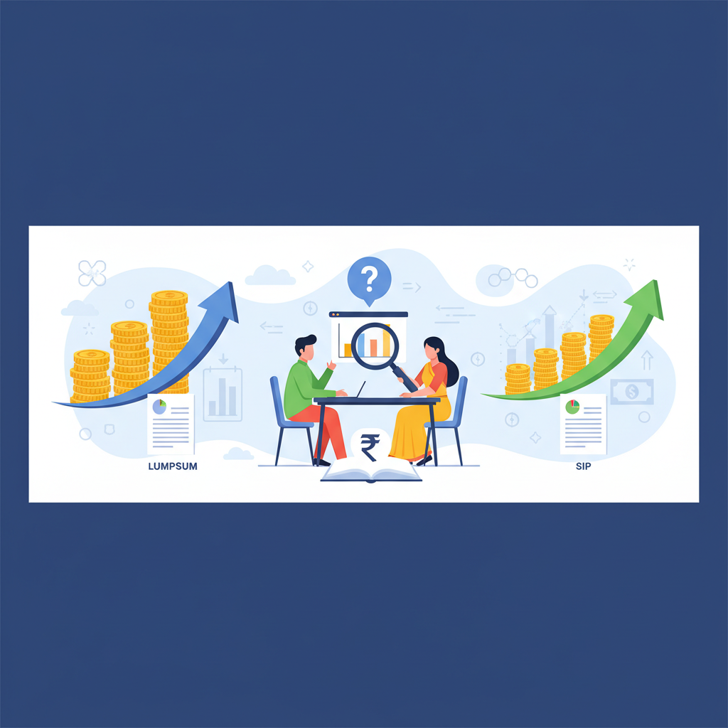 म्युचुअल फंड में लंपसम निवेश बनाम SIP: सही विकल्प कैसे चुनें?