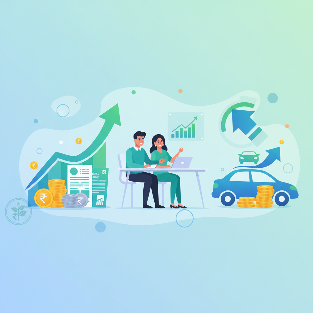 कार डाउन पेमेंट के लिए SIP कैलकुलेटर: ₹10 लाख कैसे जमा करें?