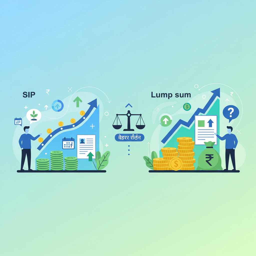 म्युचुअल फंड में SIP या लंपसम? बेहतर रिटर्न के लिए चुनें।