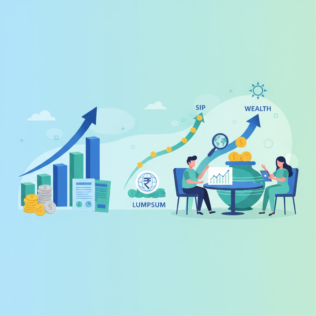 SIP या लम्पसम निवेश: नए निवेशकों के लिए कौन है बेहतर?