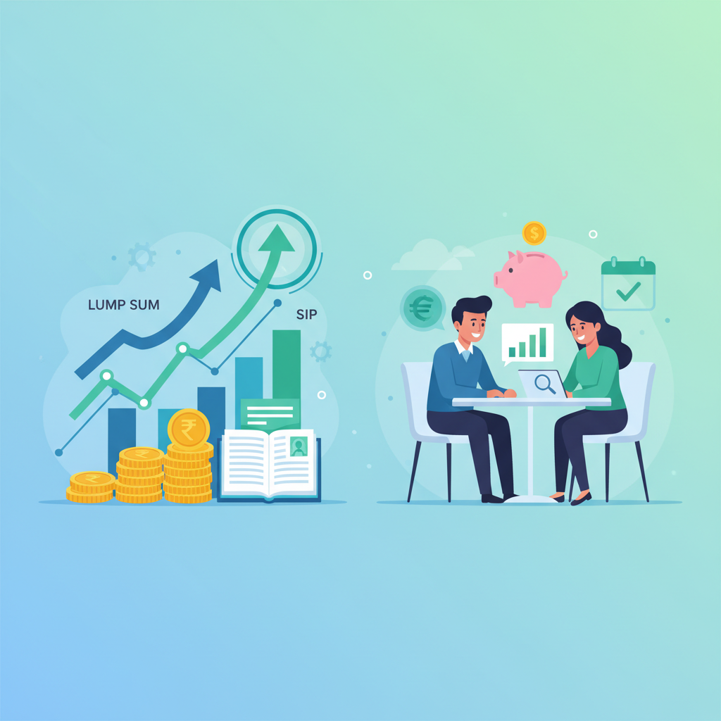 लंपसम या SIP? जानें कौन सा म्युचुअल फंड निवेश आपके लिए है बेहतर विकल्प।