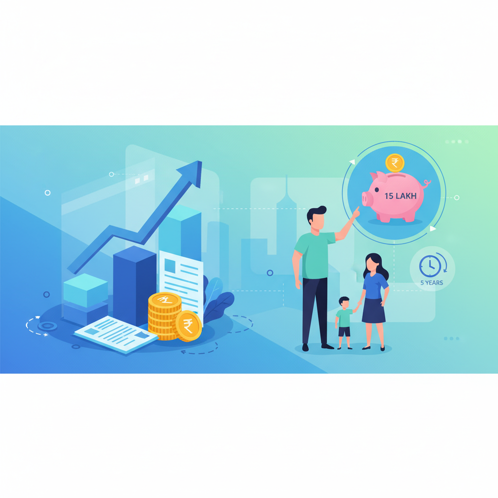 घर के डाउन पेमेंट के लिए SIP कैलकुलेटर से 5 साल में करें ₹15 लाख बचत।