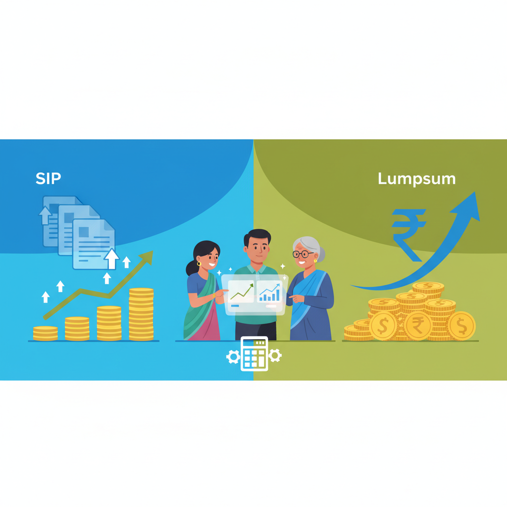 लंबी अवधि के लिए कौन सा बेहतर: SIP या लमसम निवेश कैलकुलेटर?