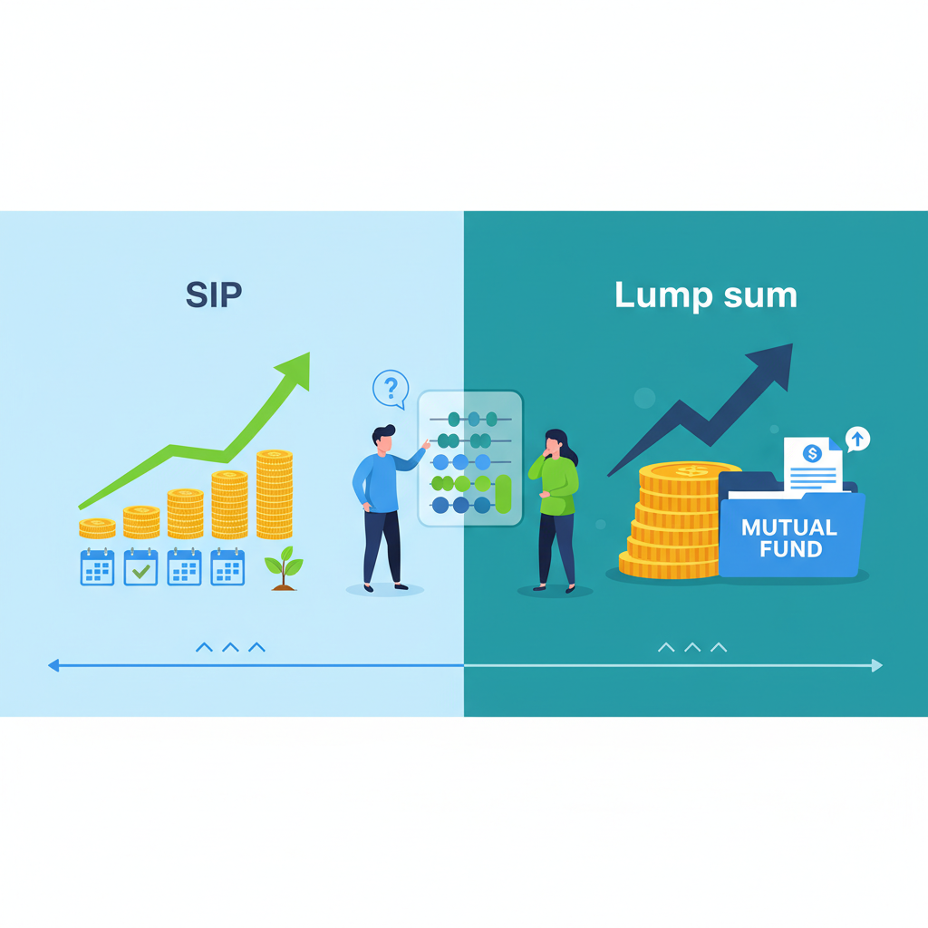 SIP बनाम लंपसम: अपनी निवेश राशि का सही कैलकुलेशन कैसे करें?