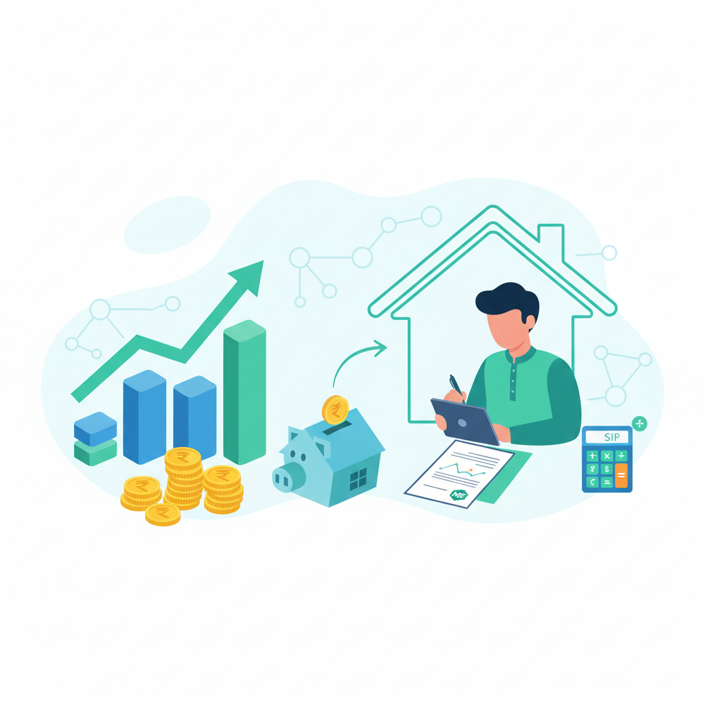 घर के डाउन पेमेंट के लिए SIP से बचत कैसे करें? | SIP Plan Calculator