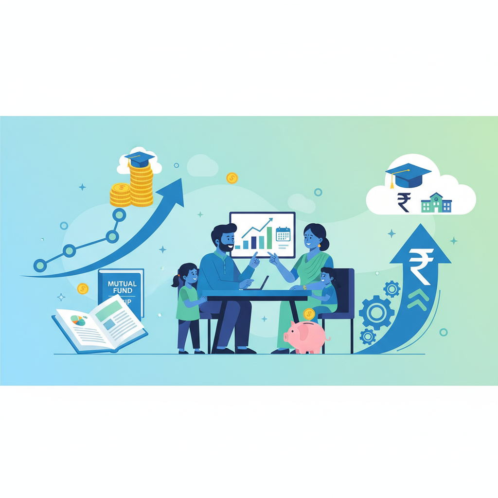 बच्चों की पढ़ाई के लिए SIP निवेश कैसे करें? लक्ष्य गणना।
