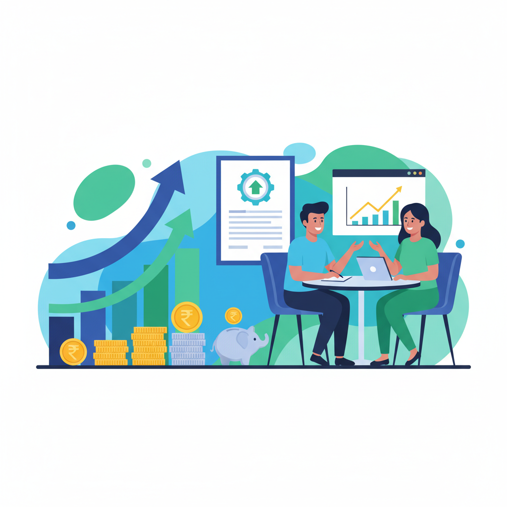 स्टेप-अप SIP कैलकुलेटर: आपकी आय के साथ निवेश बढ़ाएं।