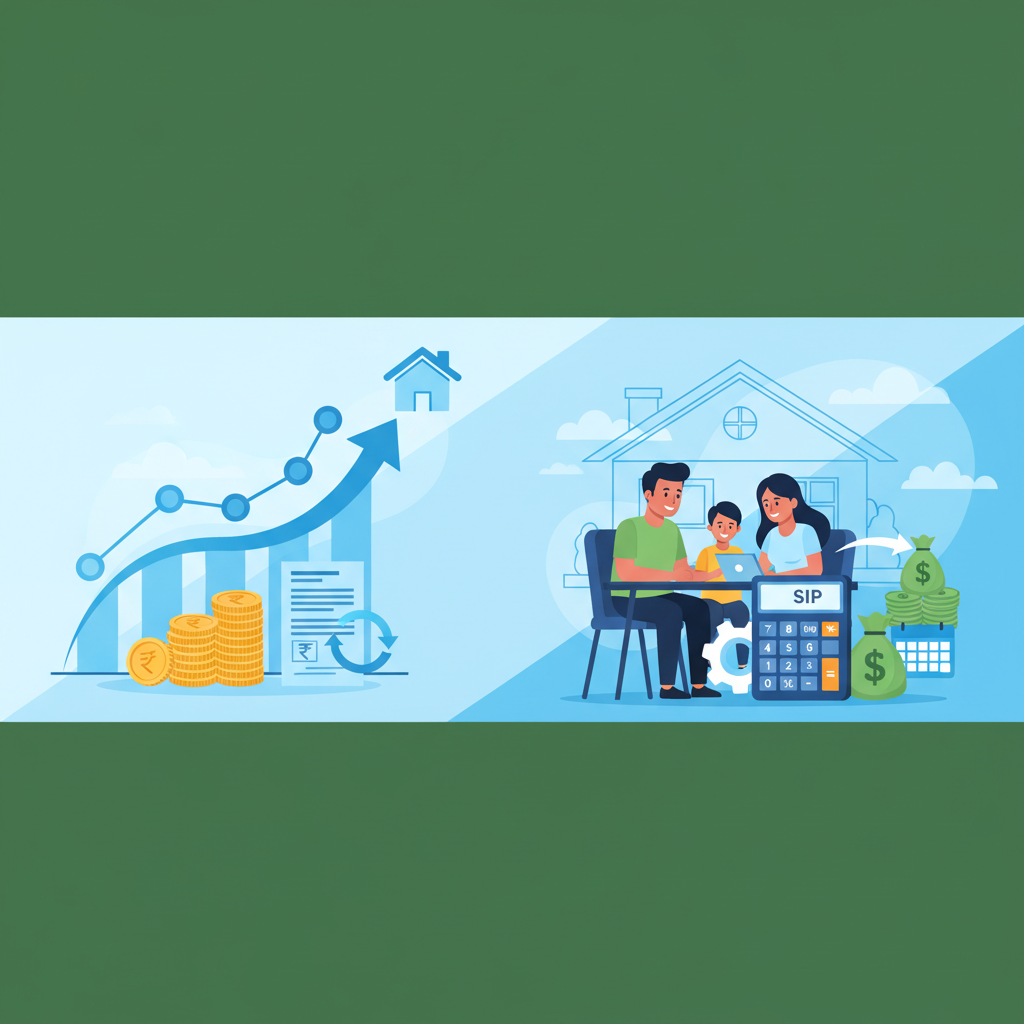 घर खरीदने के लिए डाउन पेमेंट? SIP कैलकुलेटर से करें तैयारी।