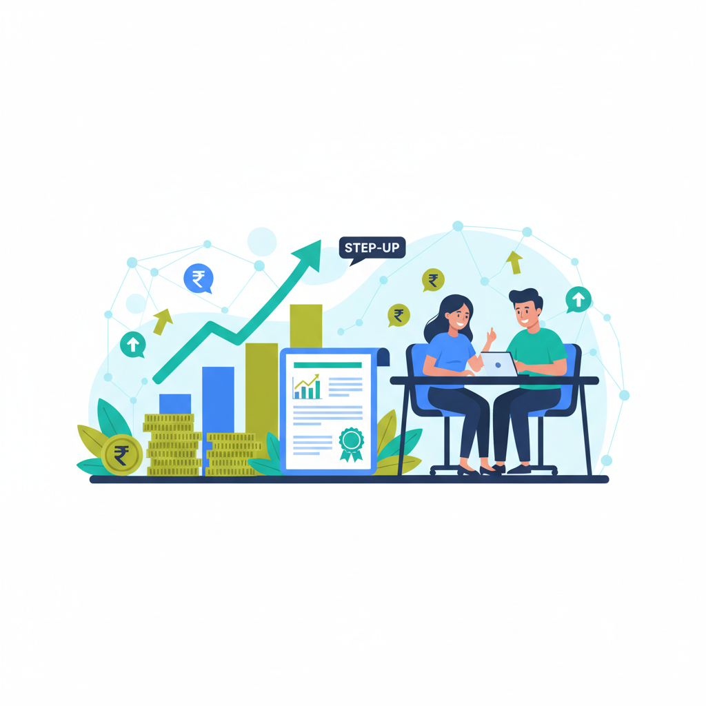 स्टेप-अप SIP क्या है? अपनी आय बढ़ने पर निवेश कैसे बढ़ाएं?