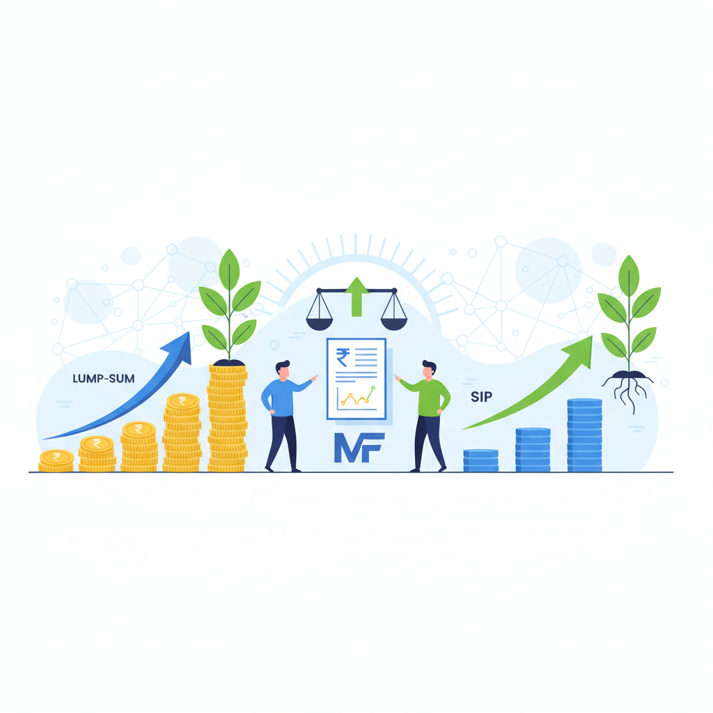 लम्पसम या SIP: कौन सा बेहतर है? म्युचुअल फंड निवेश पर तुलना