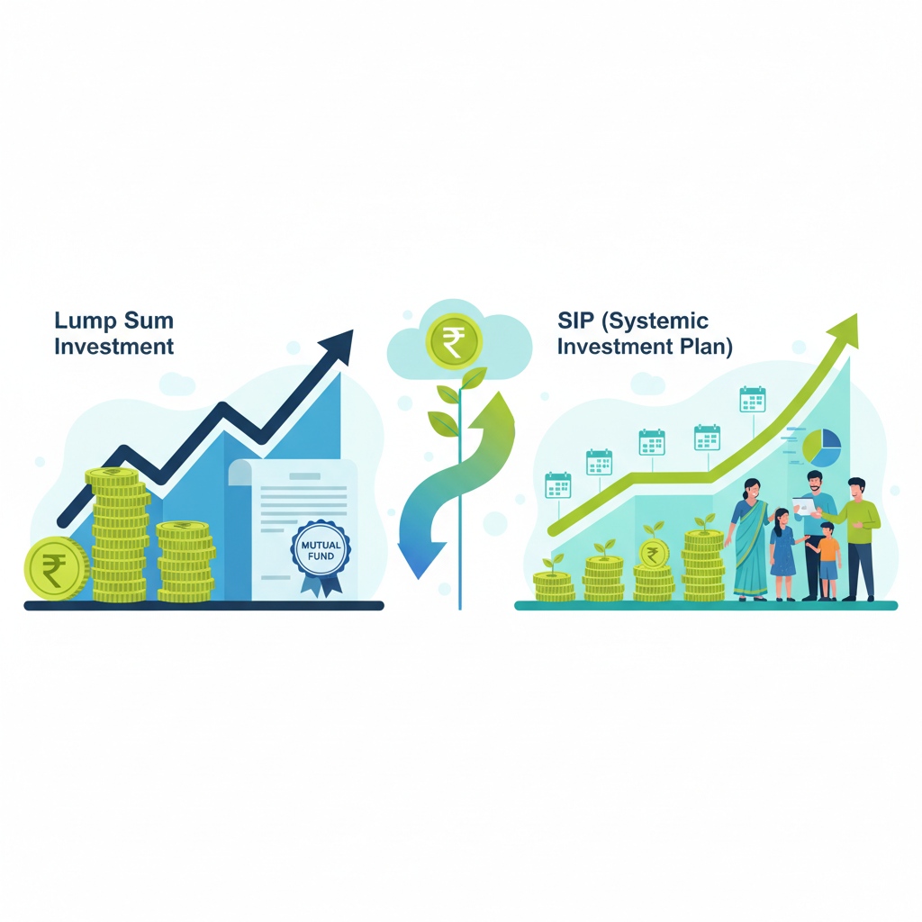 एकमुश्त निवेश या SIP? म्युचुअल फंड में क्या बेहतर है?