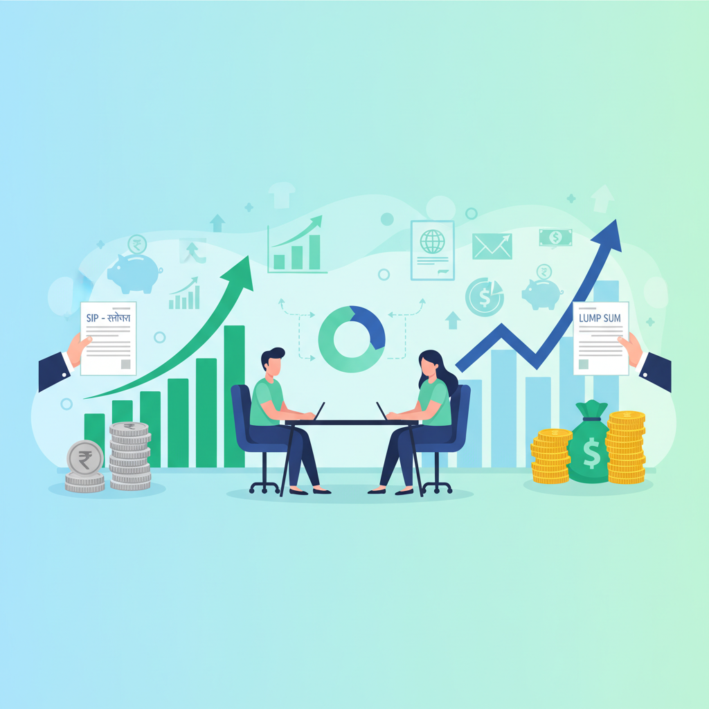 क्या बेहतर है? लंपसम निवेश या SIP? अपनी रणनीति चुनें।