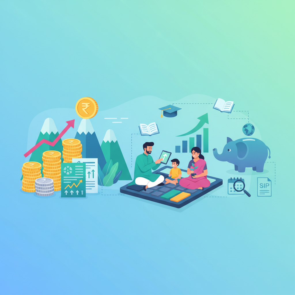 बच्चे की उच्च शिक्षा के लिए SIP कैलकुलेटर से बनाएं फंड।