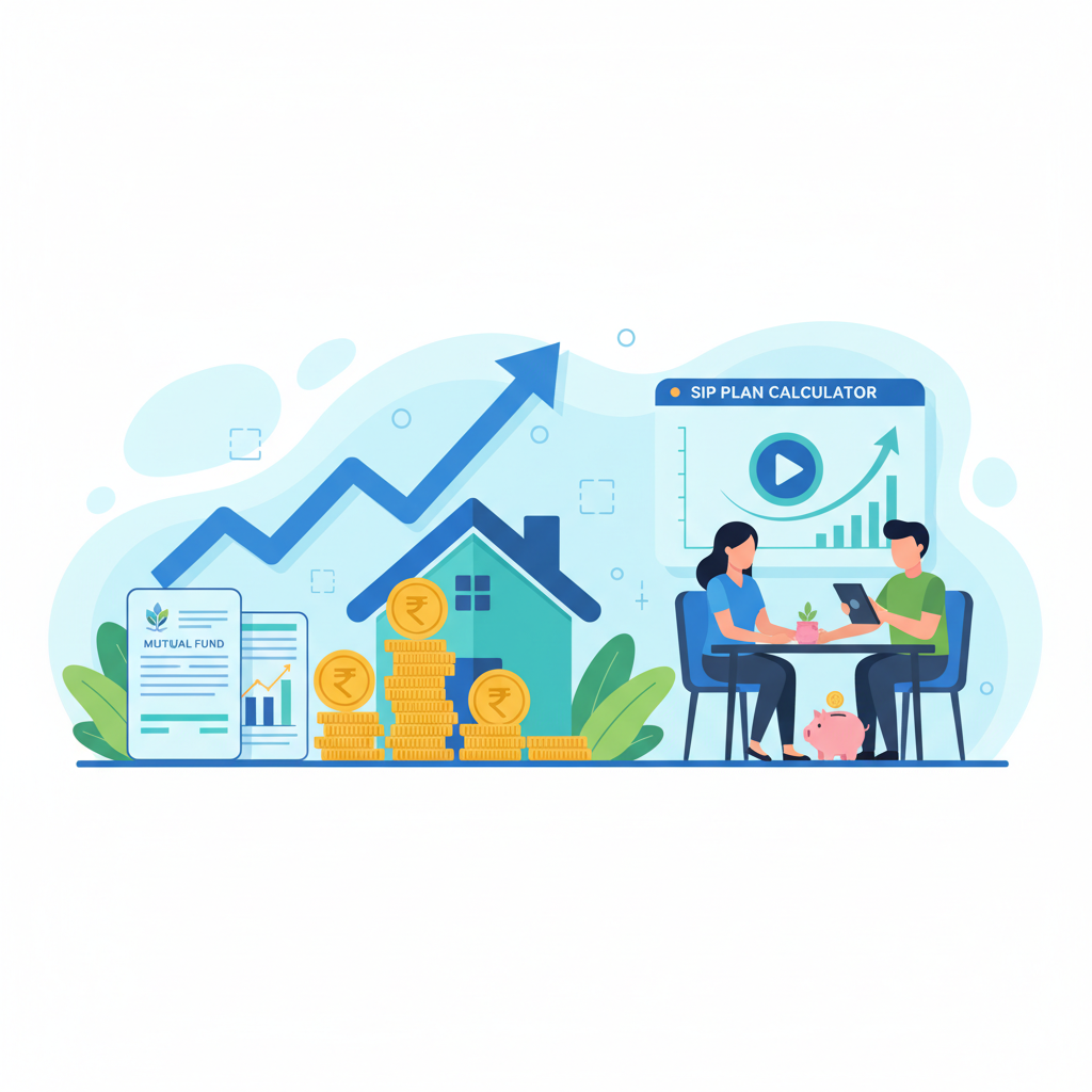 घर खरीदने के लिए डाउन पेमेंट जमा करें: SIP कैलकुलेटर से योजना बनाएं। | SIP Plan Calculator
