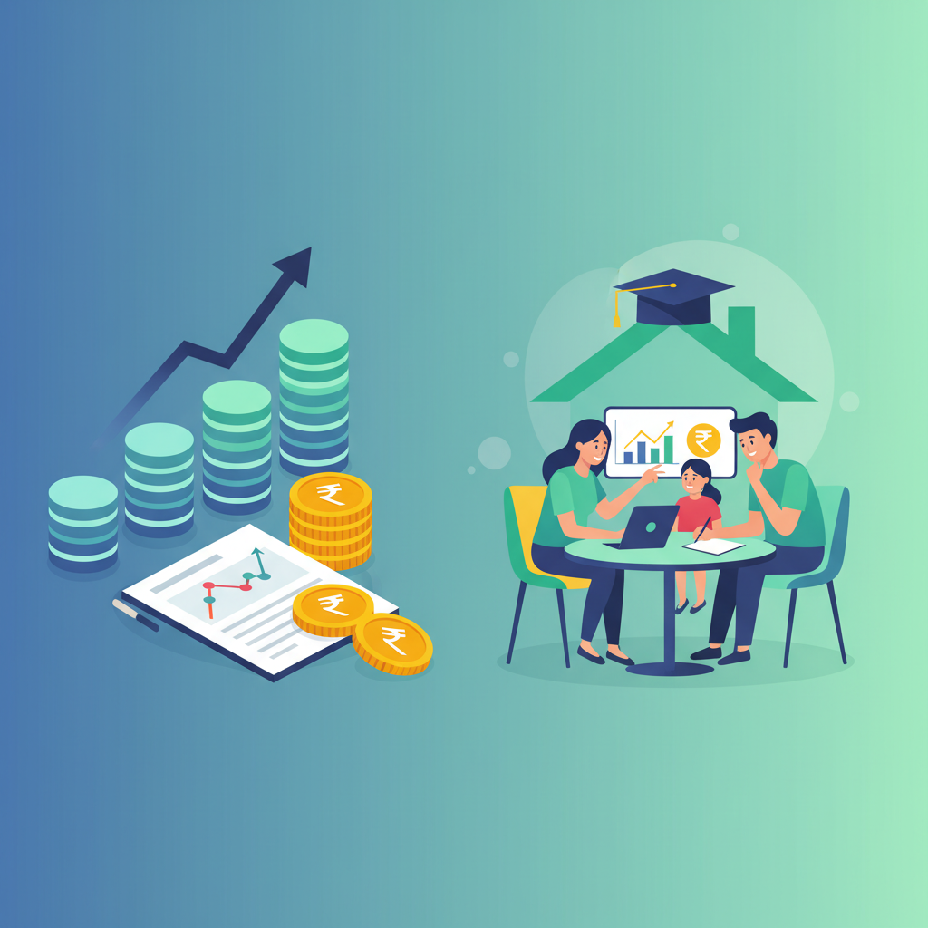 बच्चे की उच्च शिक्षा हेतु कितनी SIP चाहिए? पूरा अनुमान।