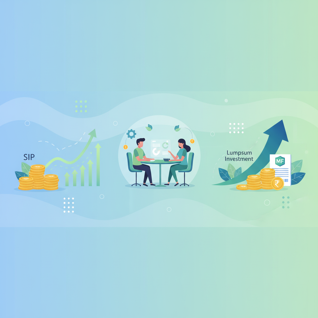 म्युचुअल फंड में एकमुश्त निवेश या SIP: आपके लिए क्या बेहतर?