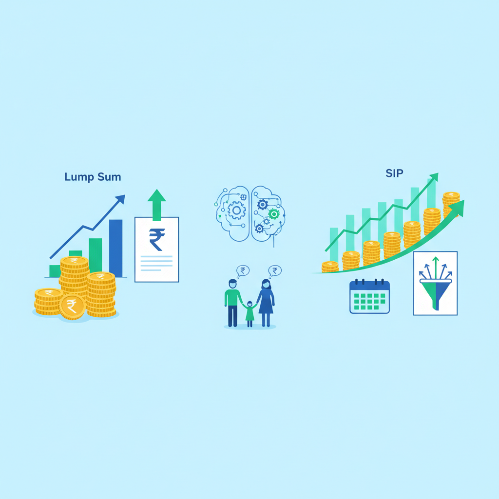 लम्पसम या SIP: म्युचुअल फंड निवेश के लिए कौन सा बेहतर? तुलना करें। | SIP Plan Calculator