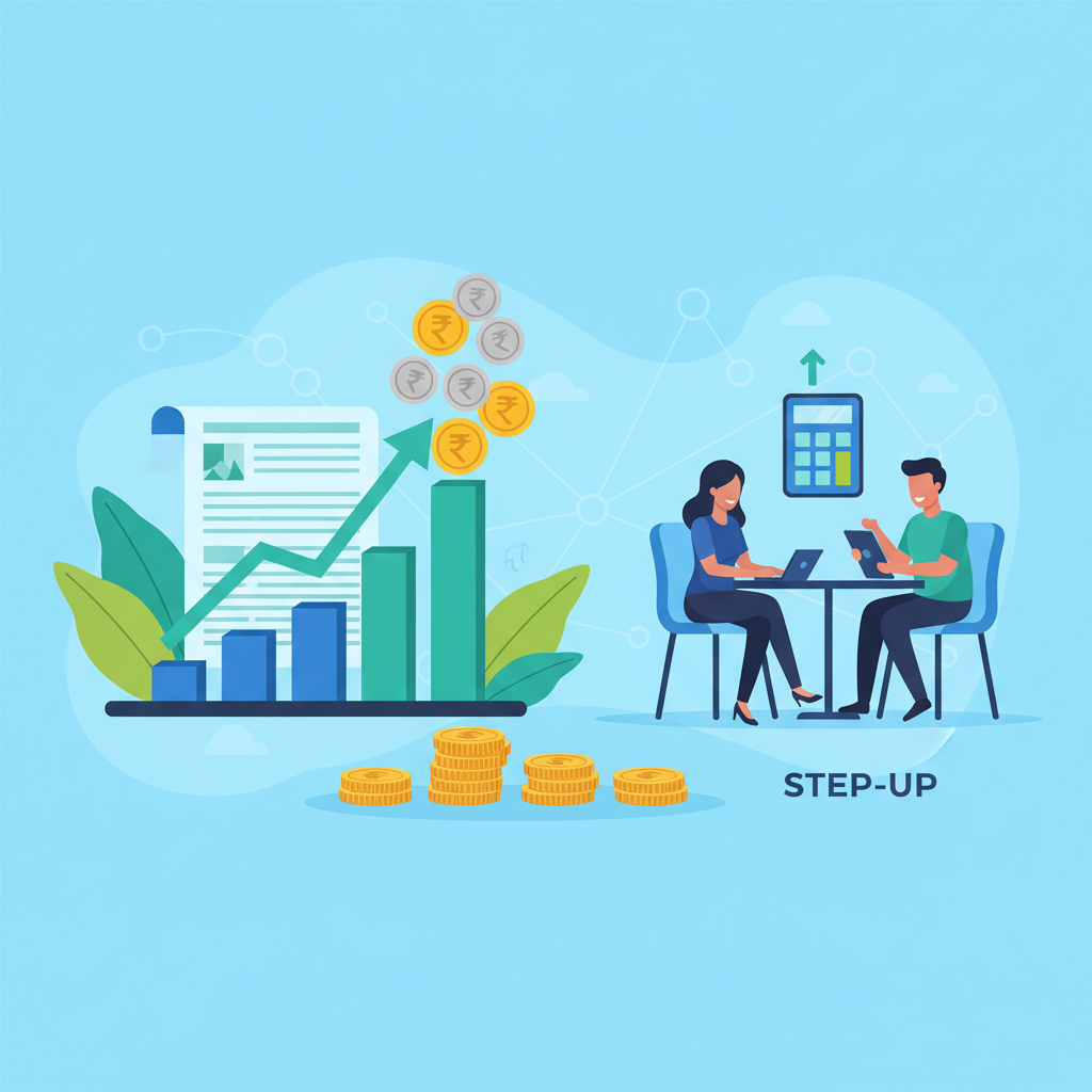 स्टेप-अप SIP क्या है? अपने रिटर्न बढ़ाने के लिए SIP कैलकुलेटर का उपयोग।